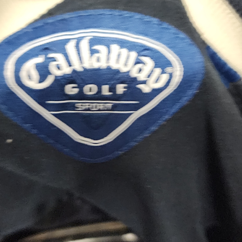 Callaway Golf Sport Men's Large Beige Long Sleeve Pullover Windbreaker - Picture 8 of 9